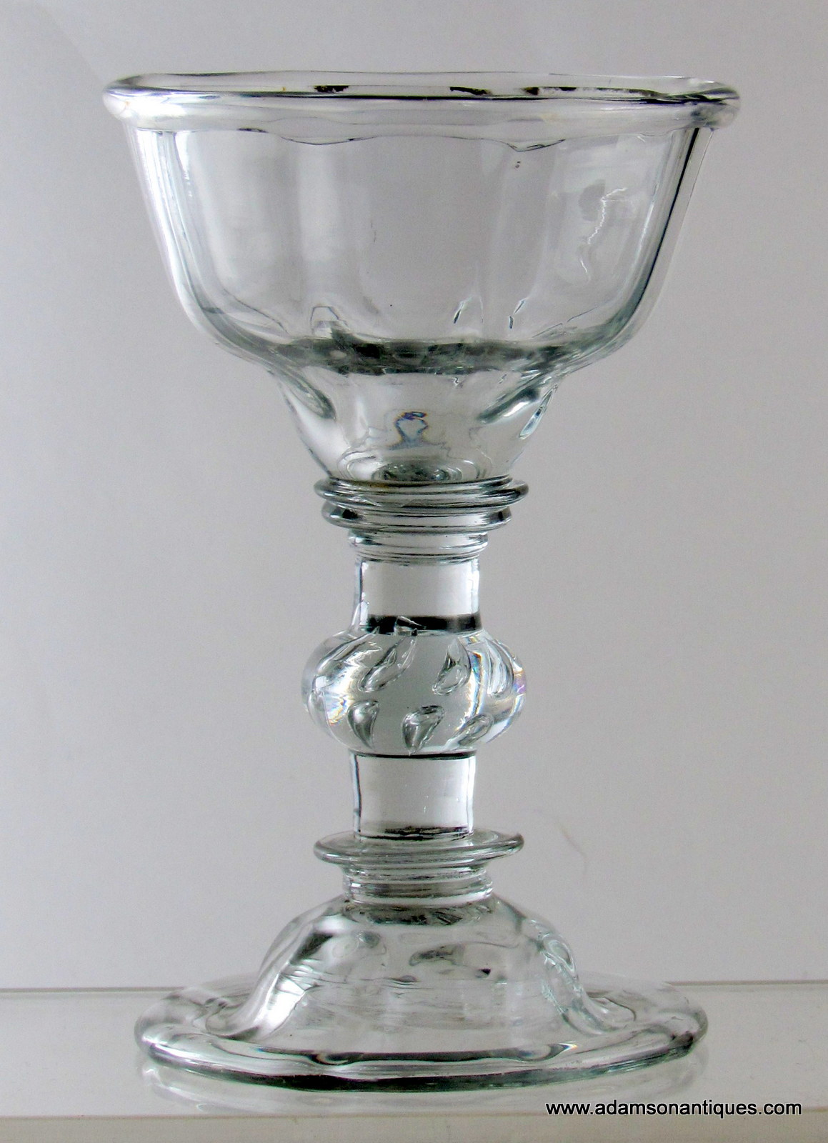 Adamson Antiques :: Georgian Sweetmeat Glass