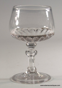 Gadrooned Mead or Champagne Glass C 1720/30