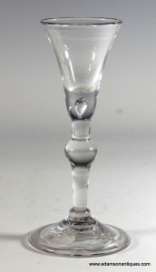 Balustroid Cordial or Small Wine Glass C 1730/35