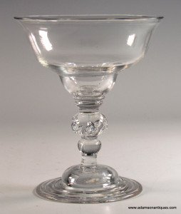 Ex Hartshorne Collection Champagne Glass C 1730/40